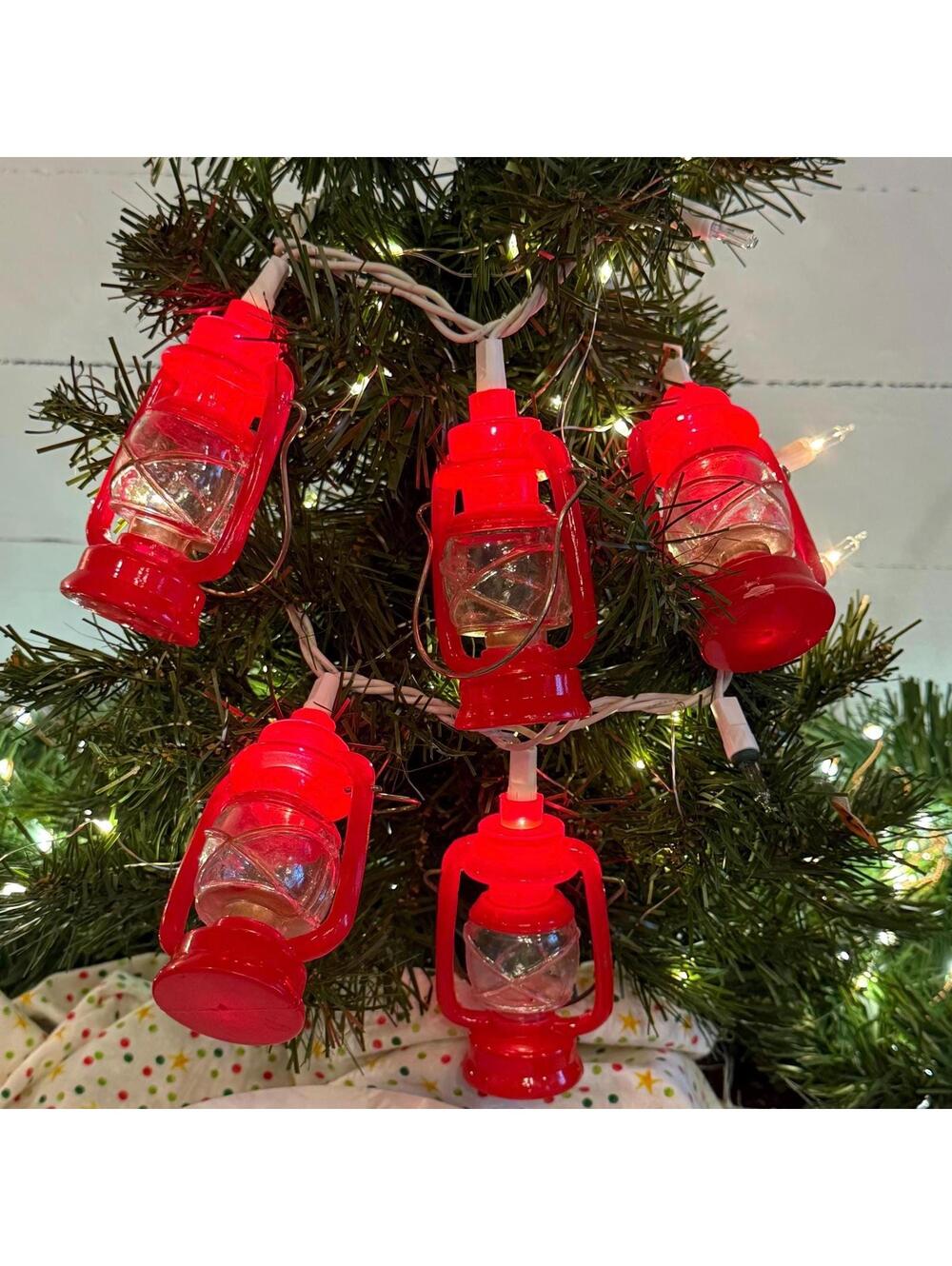 Set of 5 Vintage Lantern Light Covers